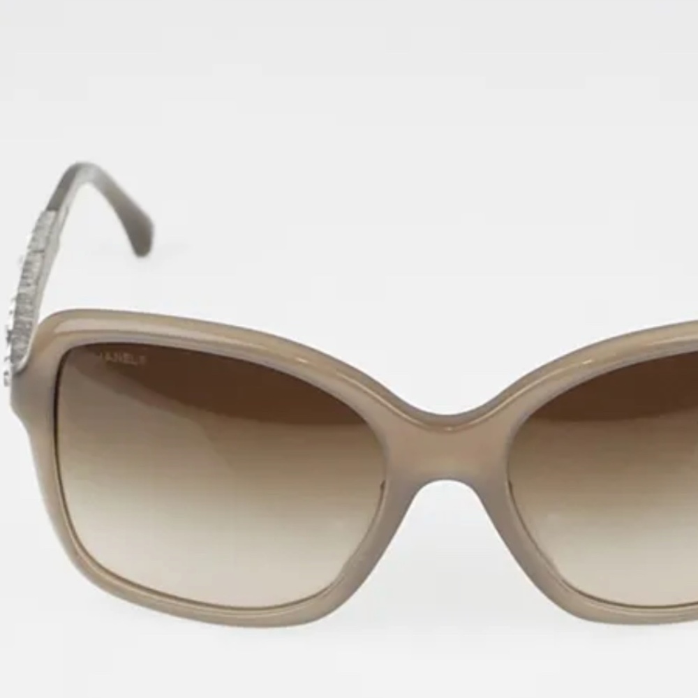 AUTHENTIC Chanel Sunglasses Taupe - Picture 6 of 11